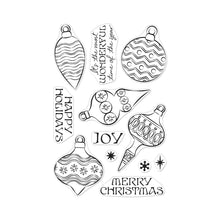 Load image into Gallery viewer, Hero Arts PolyClear Stamp & Die Set Holiday Ornaments (DI025)