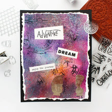 Load image into Gallery viewer, Hero Arts Stamp Art Journal Messages (CM619)
