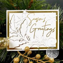 Load image into Gallery viewer, Hero Arts Clear Stamp & Hot Foil Plate Season's Greetings (CM645)