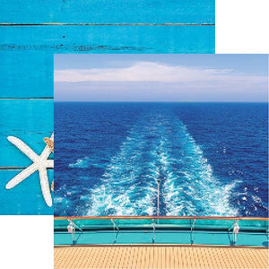 Reminisce Caribbean Cruise Collection 12x12 Scrapbook Set Sail (CRU-002)