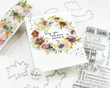 Load image into Gallery viewer, Pinkfresh Studio Photopolymer Clear Stamp Set - Floral Elements (PFCS1819)