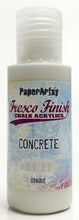 Load image into Gallery viewer, PaperArtsy Fresco Finish Chalk Acrylics Concrete Opaque (FF63)