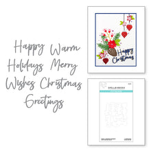 Load image into Gallery viewer, Spellbinders Paper Arts Cutting Dies Create a Christmas Sentiment (S4-1134)