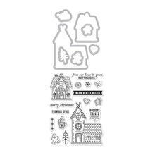 Load image into Gallery viewer, Hero Arts Stamp and Cut Gingerbread House (DC241)