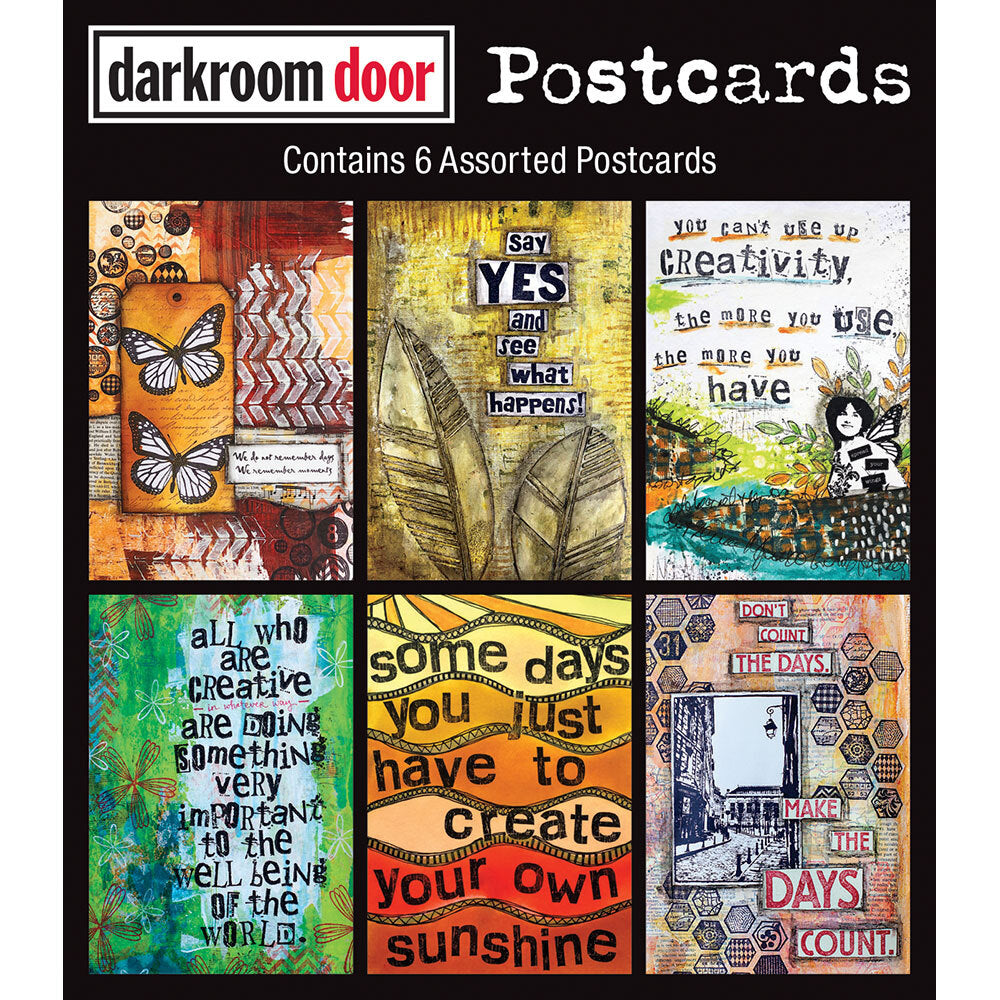 Darkroom Door Postcards Creative Quotes (DDPC104)