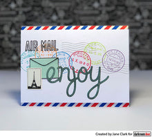 Load image into Gallery viewer, Darkroom Door Rubber Stamps Global Postage (DDRS210)