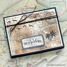 Load image into Gallery viewer, Darkroom Door Rubber Stamps Global Postage (DDRS210)
