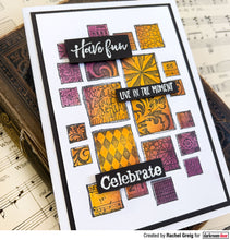 Load image into Gallery viewer, Darkroom Door Small Stencil Arty Squares (DDSS048)