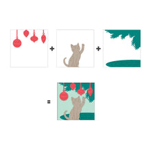 Load image into Gallery viewer, Hero Arts Die Looking Glass Die Kitten (DF078)