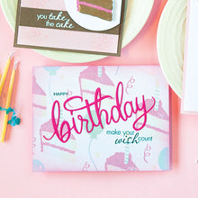 Load image into Gallery viewer, Hero Arts Fancy Dies Birthday Message (DI588)