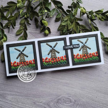 Load image into Gallery viewer, Hero Arts Looking Glass Dies Windmill Tulips (DI1883)