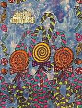 Load image into Gallery viewer, Dylusions by Dyan Reaveley Red Rubber Stamp Set Drink Me (DYR80220)