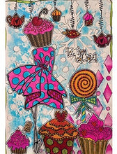 Load image into Gallery viewer, Dylusions by Dyan Reaveley Red Rubber Stamp Set Tea Time Treats (DYR80282)