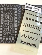 Load image into Gallery viewer, Dylusions by Dyan Reaveley Stitch It Dyalog Stencil (DYS75400)