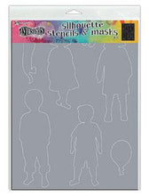 Load image into Gallery viewer, Dylusions by Dyan Reaveley Mask Silhouette Grandkids (DYS78104)