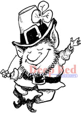 Load image into Gallery viewer, Deep Red Cling Stamps Lucky Leprechaun (3X505118)