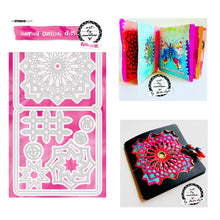Load image into Gallery viewer, Art by Marlene Cutting & Embossing Die Journal No. 12 Artsy Arabia (STENCILBM12)
