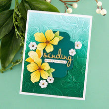 Load image into Gallery viewer, Spellbinders Paper Arts Four Petal Floral 3D Embossing Folder (E3D-053)