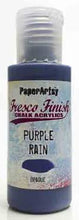 Load image into Gallery viewer, PaperArtsy Fresco Finish Chalk Acrylics Purple Rain Opaque (FF105)