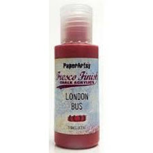 Load image into Gallery viewer, PaperArtsy Fresco Finish Chalk Acrylics London Bus Translucent (FF37)