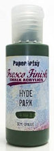 Load image into Gallery viewer, PaperArtsy Fresco Finish Chalk Acrylics Hyde Park Semi-Opaque (FF50)