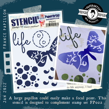 Load image into Gallery viewer, Paper Artsy Stencil Life designed by France Papillon (PS302)