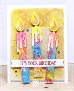 Impression Obsession Rubber Stamps Birthday Sayings (3241-MD)