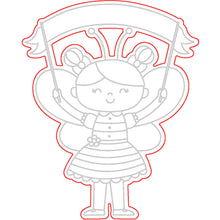 Load image into Gallery viewer, Honey Bee Stamps Stamp & Die Set Bee Young Banner Day (HBST-353)