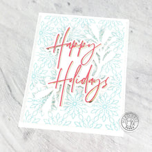 Load image into Gallery viewer, Hero Arts Clear Stamp & Hot Foil Plate Happy Holidays (CM646)