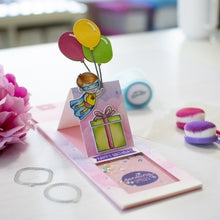 Load image into Gallery viewer, Hefty Doodle Slimline Slider Pop Up Dies (HFD0367)