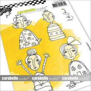 Carabelle Studio Cling Stamp Head and Shoulders by Kate Crane (SA60587)