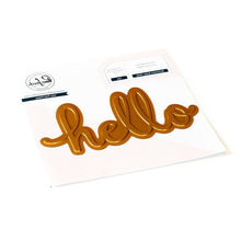 Load image into Gallery viewer, Pinkfresh Studio Hot Foil Plate Hello (162822)