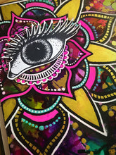 Load image into Gallery viewer, PaperArtsy Rubber Stamp Set Eyes designed by Tracy Scott (TS048)