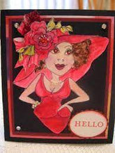 Load image into Gallery viewer, Loralie Art Stamps Jane Adams (701028)