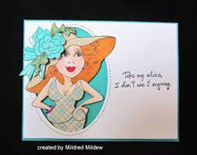 Load image into Gallery viewer, Loralie Art Stamps Jane Adams (701028)