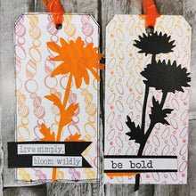 Load image into Gallery viewer, PaperArtsy Rubber Stamp Set Buds and Script designed by Jo Firth-Young (JOFY103)