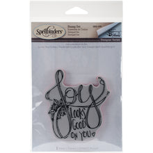 Load image into Gallery viewer, Spellbinders Paper Arts Stamps Joy Looks Good On You (STP-036)