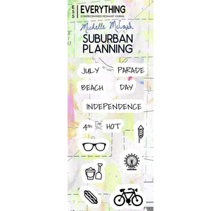 Suburban Planning Planner Stamp Set by Michelle McCosh July
