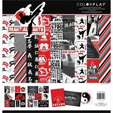 Photoplay Color Play 12" x 12" Collection Pack Martial Arts (MTA2409)