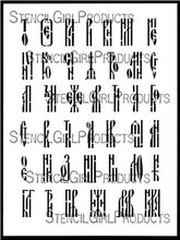 Load image into Gallery viewer, StencilGirl Products - Gwen LaFleur - Collage Textures and Patterns - Medieval Cyrillic L731