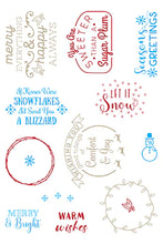 Load image into Gallery viewer, LDRS Clear Stamp Set Snowflakes &amp; Blizzards (3256)
