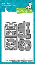Load image into Gallery viewer, Lawn Fawn Lawn Cut Tiny Gift Box Raccoon and Fox Add-on (LF1826)