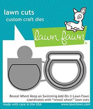 Load image into Gallery viewer, LawnFawn Lawn Cuts Dies - Reveal Wheel Keep on Swimming Add-On - LF1957