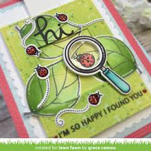 Load image into Gallery viewer, Lawn Fawn Photopolymer Clear Stamp & Die Set Hey Lady (LF2223/2224)