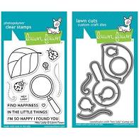 Load image into Gallery viewer, Lawn Fawn Photopolymer Clear Stamp & Die Set Hey Lady (LF2223/2224)