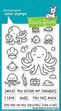 Load image into Gallery viewer, LawnFawn Photopolymer Clear Stamp &amp; Die Set Ocean Shell-fie (LF2330)
