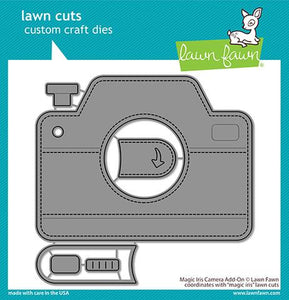 LawnFawn Lawn Cuts Custom Craft Dies Magic Iris Camera Add-On Dies (LF2344)