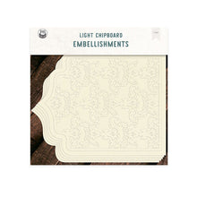 Load image into Gallery viewer, P13 Let Your Creativity Bloom Collection Light Chipboard Embellishments (P13-CRB-51)