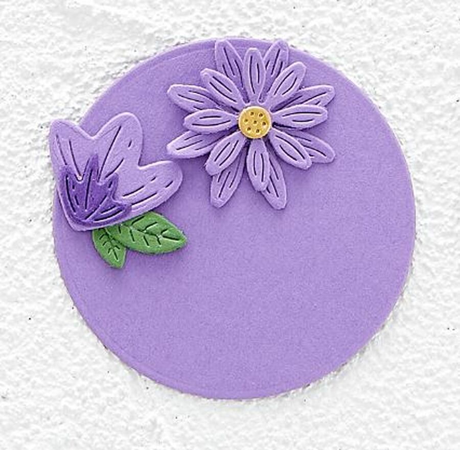 Spellbinders Paper Arts Color Essentials Cardstock Lilac Blossom (CS-022)