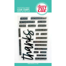 Load image into Gallery viewer, Avery Elle Photopolymer Clear Stamps Loads of Thanks (ST-20-45)